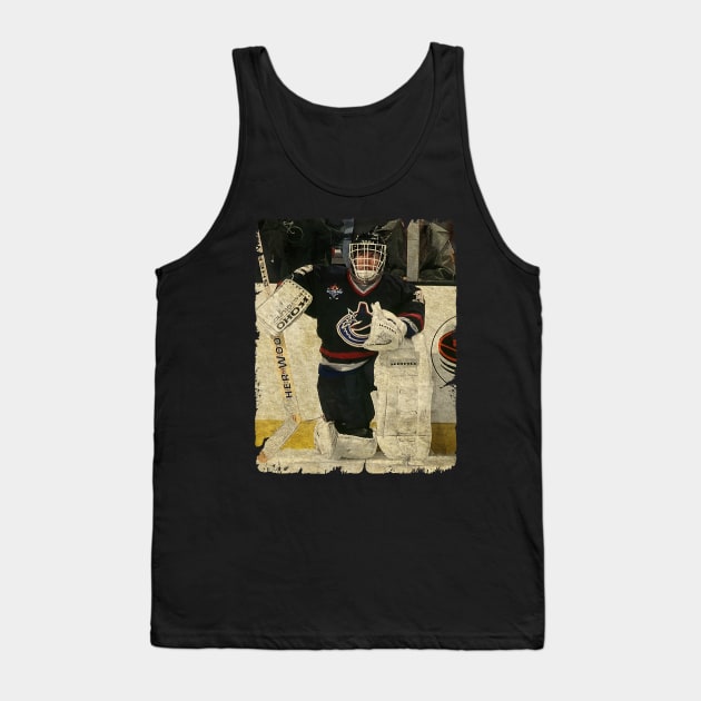 Arturs Irbe - Vancouver Canucks, 1998 Tank Top by Momogi Project